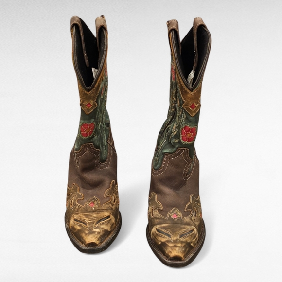 Laredo Miss Kate Cowboy Western Boots Size 6 - Picture 4 of 16